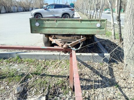 1987 Курганские прицепы Крепыш 8213 03, зелёный, 20000 рублей, вид 2