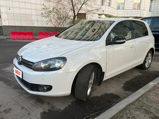 2010 Volkswagen Golf VI, белый, 740000 рублей, вид 1