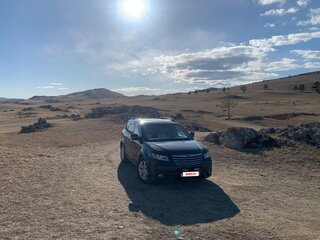 2007 Subaru Tribeca I Рестайлинг, чёрный, 990000 рублей, вид 3
