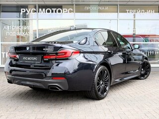 2021 BMW 5 серии 530d xDrive VII (G30/G31/G38) Рестайлинг, чёрный, 5500000 рублей, вид 3