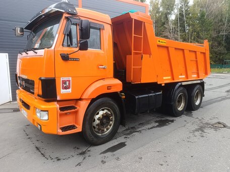 2011 КамАЗ 65115, оранжевый, 1800000 рублей, вид 2