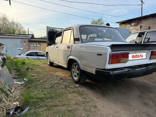 1996 Lada (ВАЗ) 2107, белый, 85000 рублей, вид 4