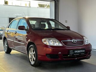 2006 Toyota Corolla IX (E120, E130) Рестайлинг, красный, 410000 рублей, вид 3