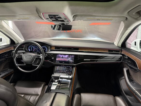 2019 Audi A8 Long 55 TFSI IV (D5), белый, 4790000 рублей - вид 26