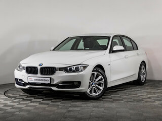 2012 BMW 3 серии 328i VI (F3x), белый, 1499000 рублей, вид 1