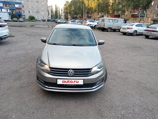 2015 Volkswagen Polo V Рестайлинг, бежевый, 1050000 рублей, вид 3