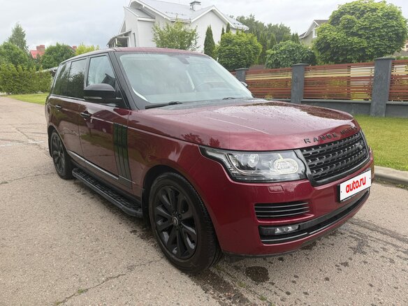 2016 Land Rover Range Rover IV, красный, 4500000 рублей - вид 1