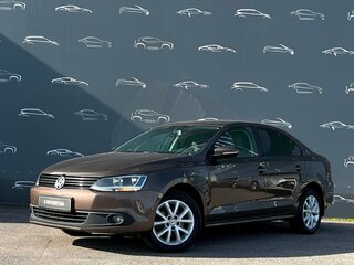 2012 Volkswagen Jetta VI, коричневый, 985800 рублей, вид 1
