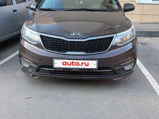 2016 Kia Rio III Рестайлинг, коричневый, 1020000 рублей, вид 1