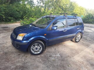 2008 Ford Fusion I Рестайлинг, синий, 370000 рублей, вид 4