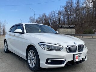 2016 BMW 1 серии 118i II (F20/F21) Рестайлинг, белый, 1300000 рублей, вид 3