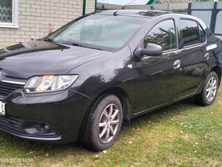 2016 Renault Logan II, чёрный, 950000 рублей, вид 2