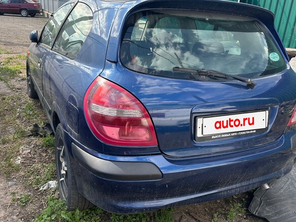 2002 Nissan Almera II (N16), синий, 395000 рублей - вид 14