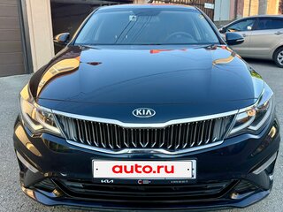2019 Kia Optima IV Рестайлинг, синий, 1750000 рублей, вид 4