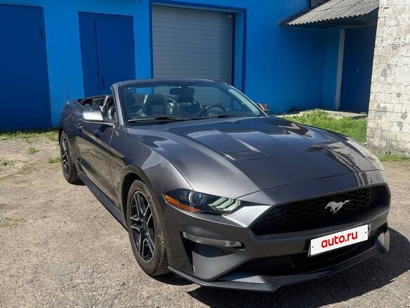 2019 Ford Mustang VI Рестайлинг, серый, 1950000 рублей - вид 9