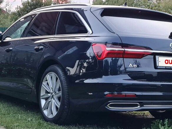 2019 Audi A6 40 TDI V (C8), синий, 4350000 рублей - вид 3