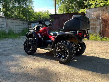 2009 BRP Can-Am Outlander 800, красный, 740000 рублей, вид 5