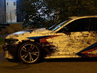 2019 BMW 5 серии M550i xDrive VII (G30/G31/G38), чёрный, 4050000 рублей, вид 4