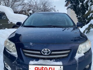 2008 Toyota Corolla X (E140, E150), синий, 750000 рублей, вид 1