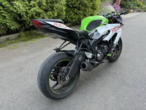 2015 Kawasaki ZX-6 Ninja, зелёный, 780000 рублей - вид 2