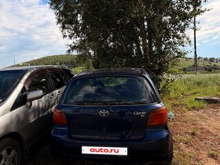 2003 Toyota Vitz I (P10), синий, 400000 рублей, вид 5