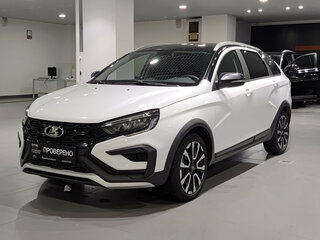 2024 Lada (ВАЗ) Vesta SW Cross I Рестайлинг (NG), белый, 1242000 рублей, вид 1