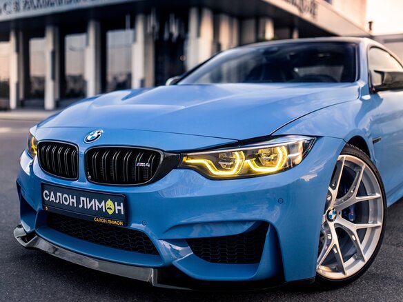 2018 BMW M4 F82/F83 Рестайлинг, синий, 6550000 рублей - вид 10