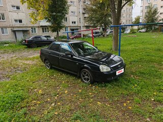 2017 Lada (ВАЗ) Priora I Рестайлинг, чёрный, 180000 рублей, вид 1