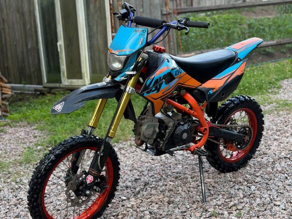 2022 Kayo Evolution YX125EM, синий, 55000 рублей - вид 6