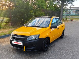 2013 Lada (ВАЗ) Granta I, чёрный, 350000 рублей, вид 1