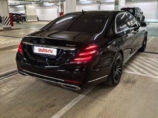 2018 Mercedes-Benz Maybach S-Класс 560 I (X222) Рестайлинг, чёрный, 2800000 рублей, вид 5