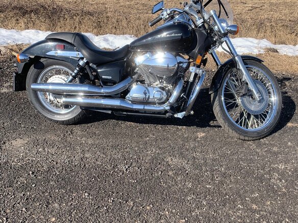 2008 Honda Shadow 750, чёрный, 590000 рублей - вид 4