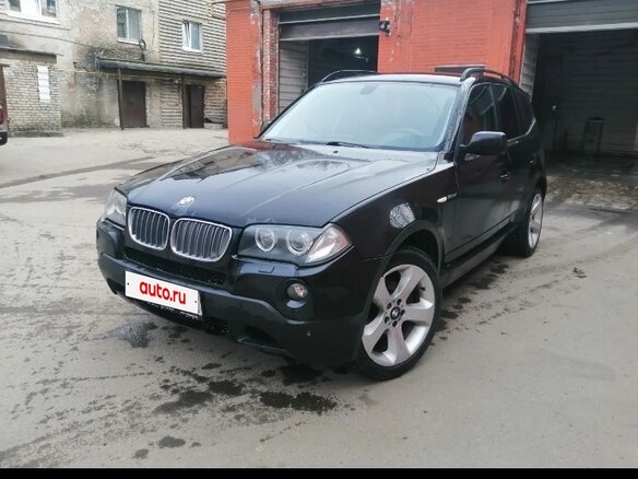 2008 BMW X3 30i I (E83) Рестайлинг, чёрный, 740000 рублей - вид 7