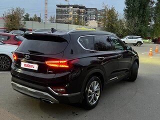 2020 Hyundai Santa Fe IV, чёрный, 2900000 рублей, вид 5