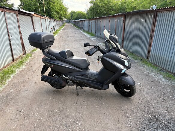 2011 Sym GTS 300, серый - вид 1