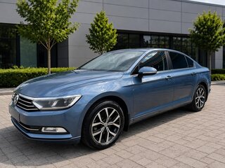 2015 Volkswagen Passat B8, синий, 1430000 рублей, вид 1