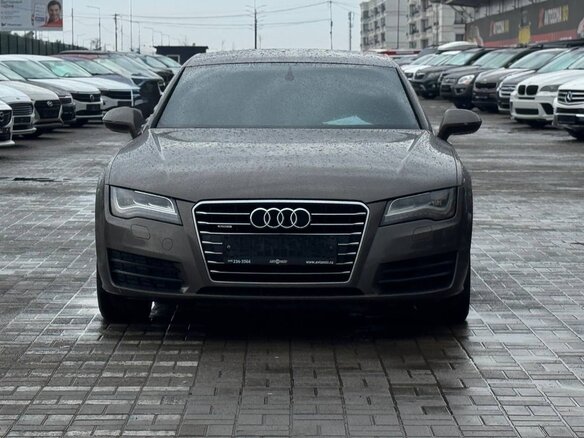 2010 Audi A7 I (4G), коричневый, 1700000 рублей - вид 1
