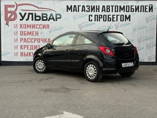 2007 Opel Corsa D, чёрный, 430000 рублей, вид 4