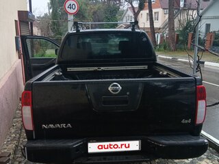 2008 Nissan Navara (Frontier) III (D40), чёрный, 1260000 рублей, вид 5