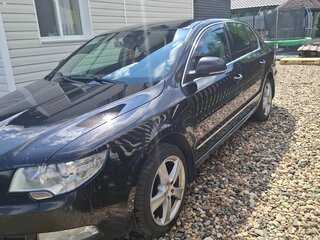 2010 Skoda Superb DSG II, чёрный, 850000 рублей, вид 1
