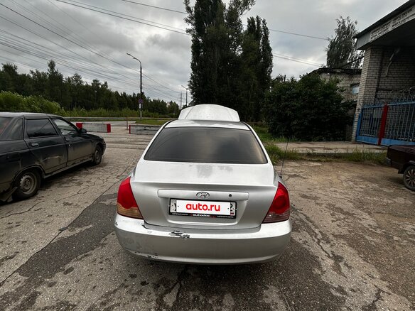2003 Hyundai Elantra III (XD2) Рестайлинг, серый, 280000 рублей - вид 1