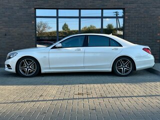 2013 Mercedes-Benz S-Класс 500 VI (W222, C217), белый, 2250000 рублей, вид 2