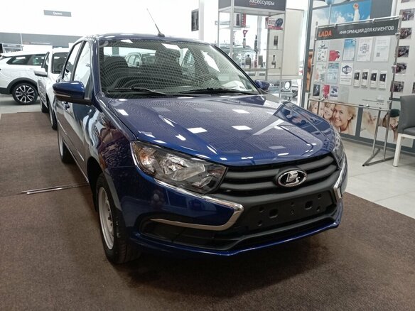 2026 Lada (ВАЗ) Granta I Рестайлинг, синий - вид 2
