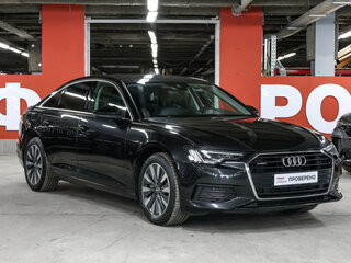2019 Audi A6 45 TFSI V (C8), чёрный, 3598000 рублей, вид 3