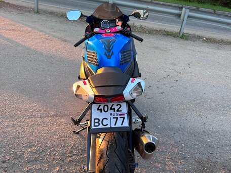 2011 Suzuki GSX-R 750, синий, 700000 рублей, вид 5