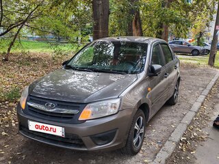 2015 Lada (ВАЗ) Granta I, коричневый, 420000 рублей, вид 1