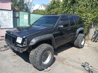 1998 Jeep Grand Cherokee I (ZJ) Рестайлинг, чёрный, 666000 рублей, вид 2