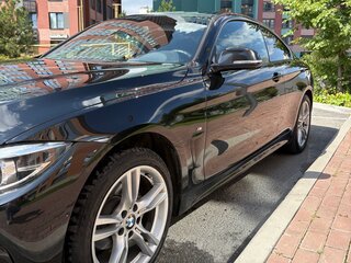 2019 BMW 4 серии 420i xDrive F32/F33/F36 Рестайлинг, чёрный, 3300000 рублей, вид 5