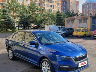 2022 Skoda Rapid II, синий, 1850000 рублей, вид 4