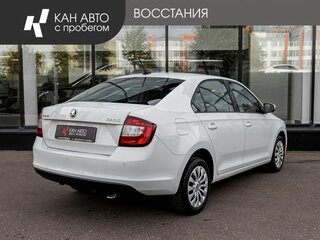 2019 Skoda Rapid I Рестайлинг, белый, 1346000 рублей, вид 3